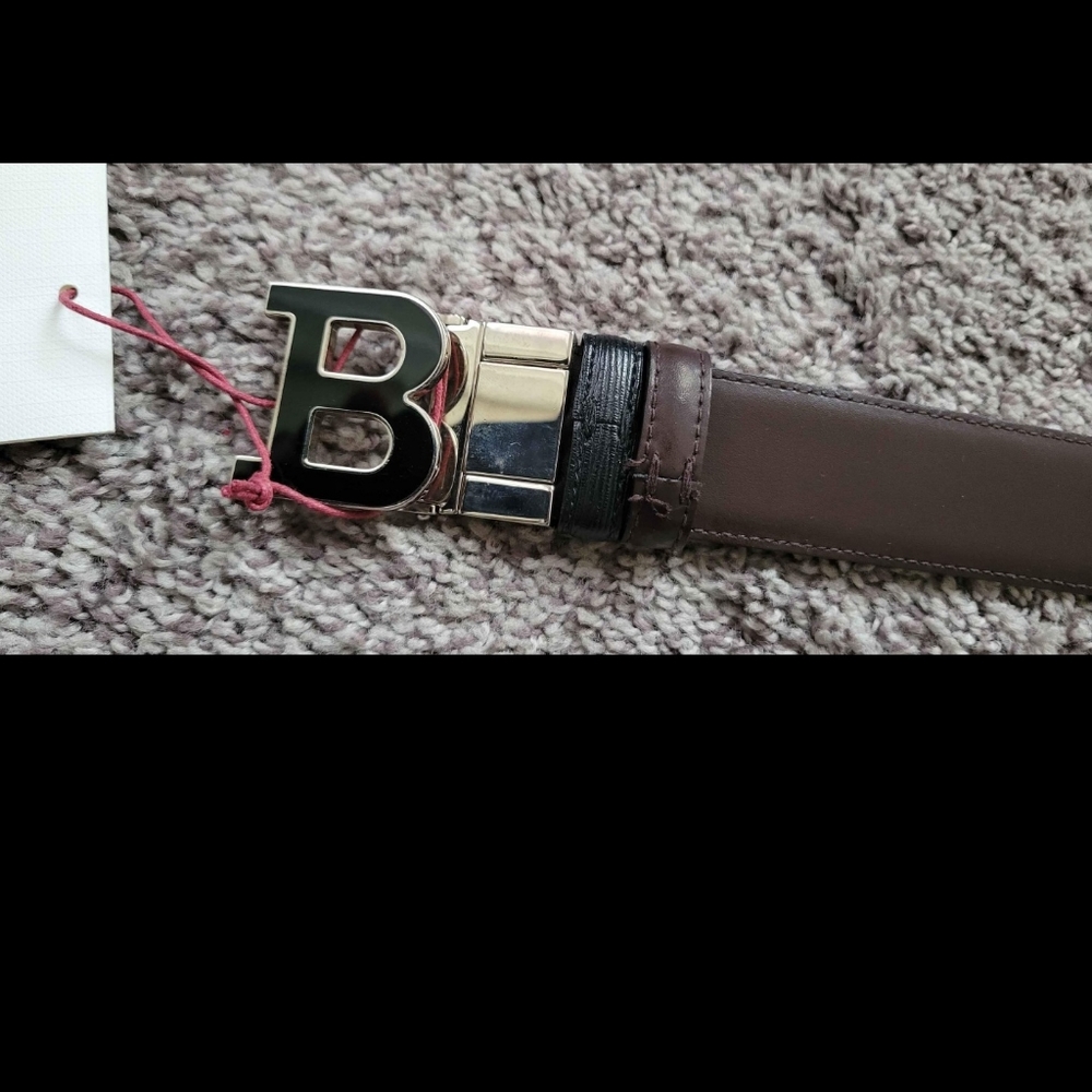 BALLY REVERSIBLE LEATHER BELT